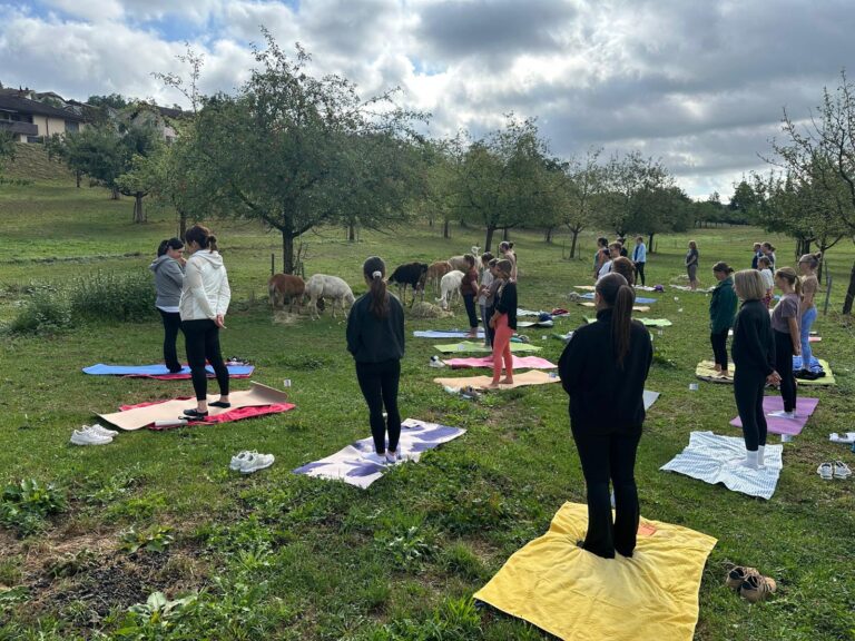 Lebenshof Aurelio: Alpaka Yoga
